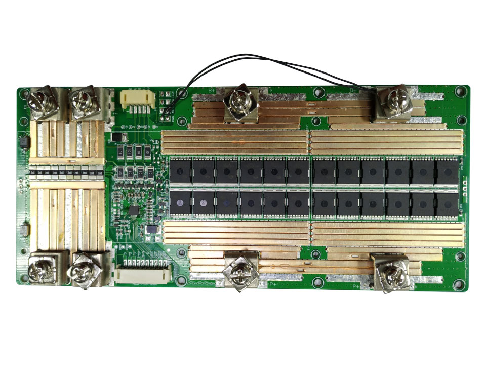 4串鐵鋰同口100A電池保護(hù)板方案