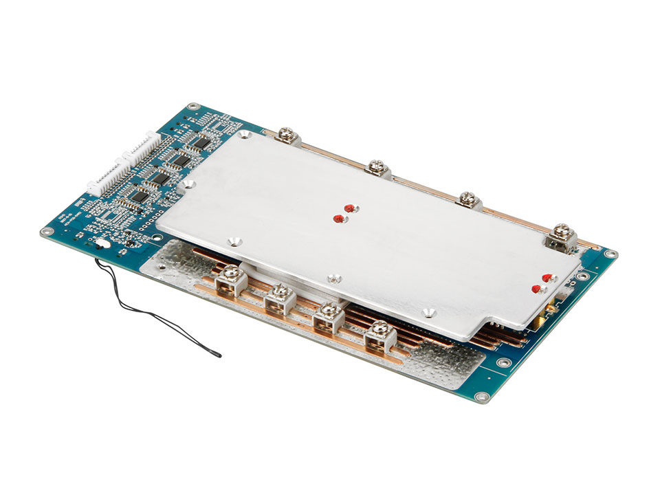 17串100A同口帶均衡鋰離子電池保護板