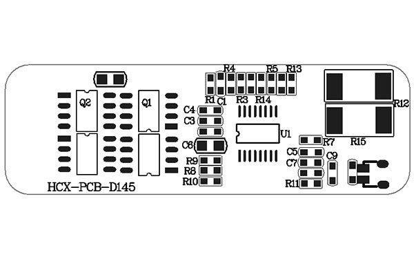 3串5A動力電池保護板方案(圖2) 焊盤描述